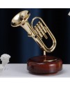 旋轉 管樂樂器 音樂盒 薩士風/小號/圓號 MUSIC BOX